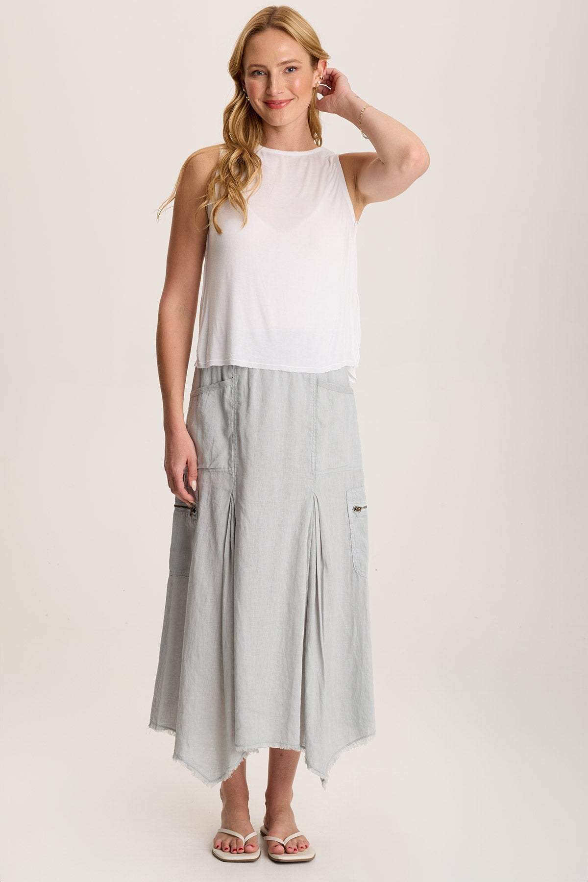 Leka High-Boatneck Tank
