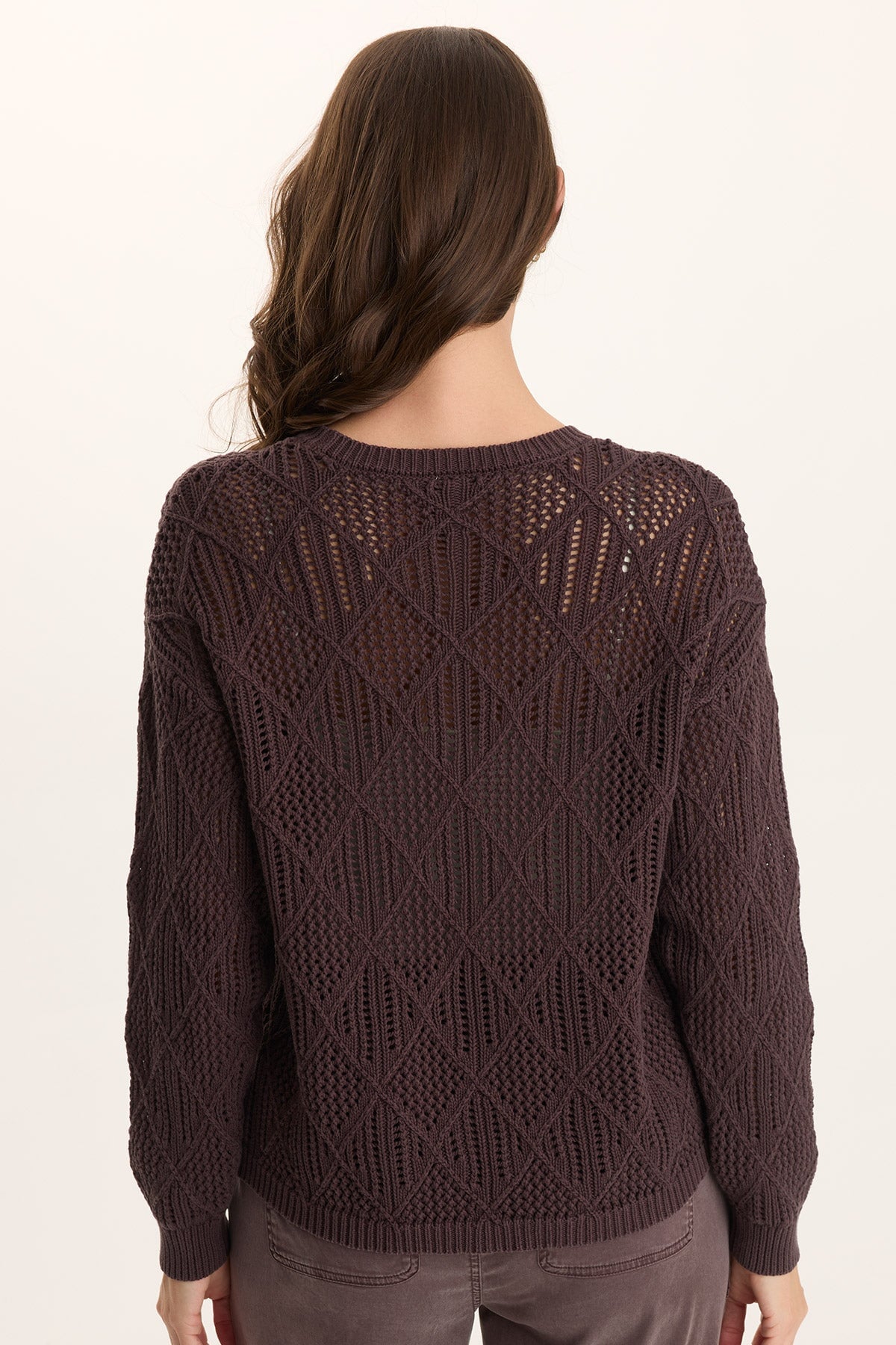 Rothwell Cotton Knit Relaxed-Fit Sweater Top