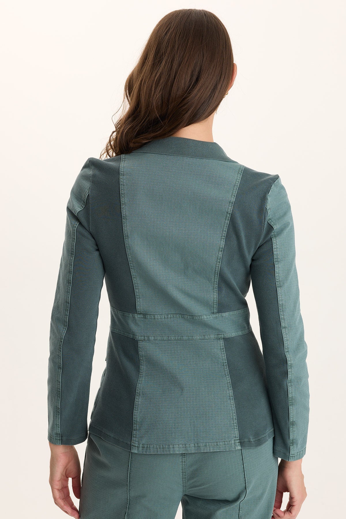 Lochlyn Structured Fitted Stretch Blazer Jacket