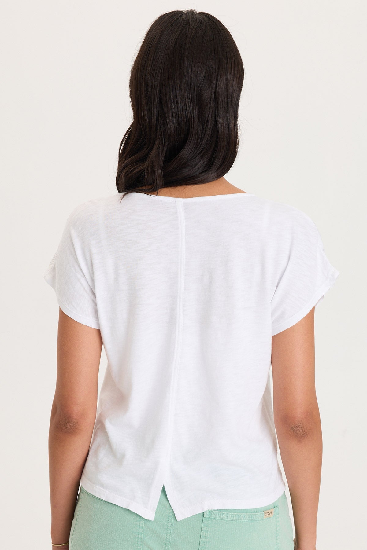Adgar Textured Stripe/Jersey Tee