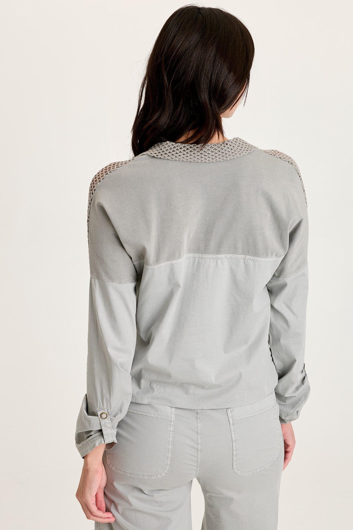 Niels Poplin/Mesh Jacket