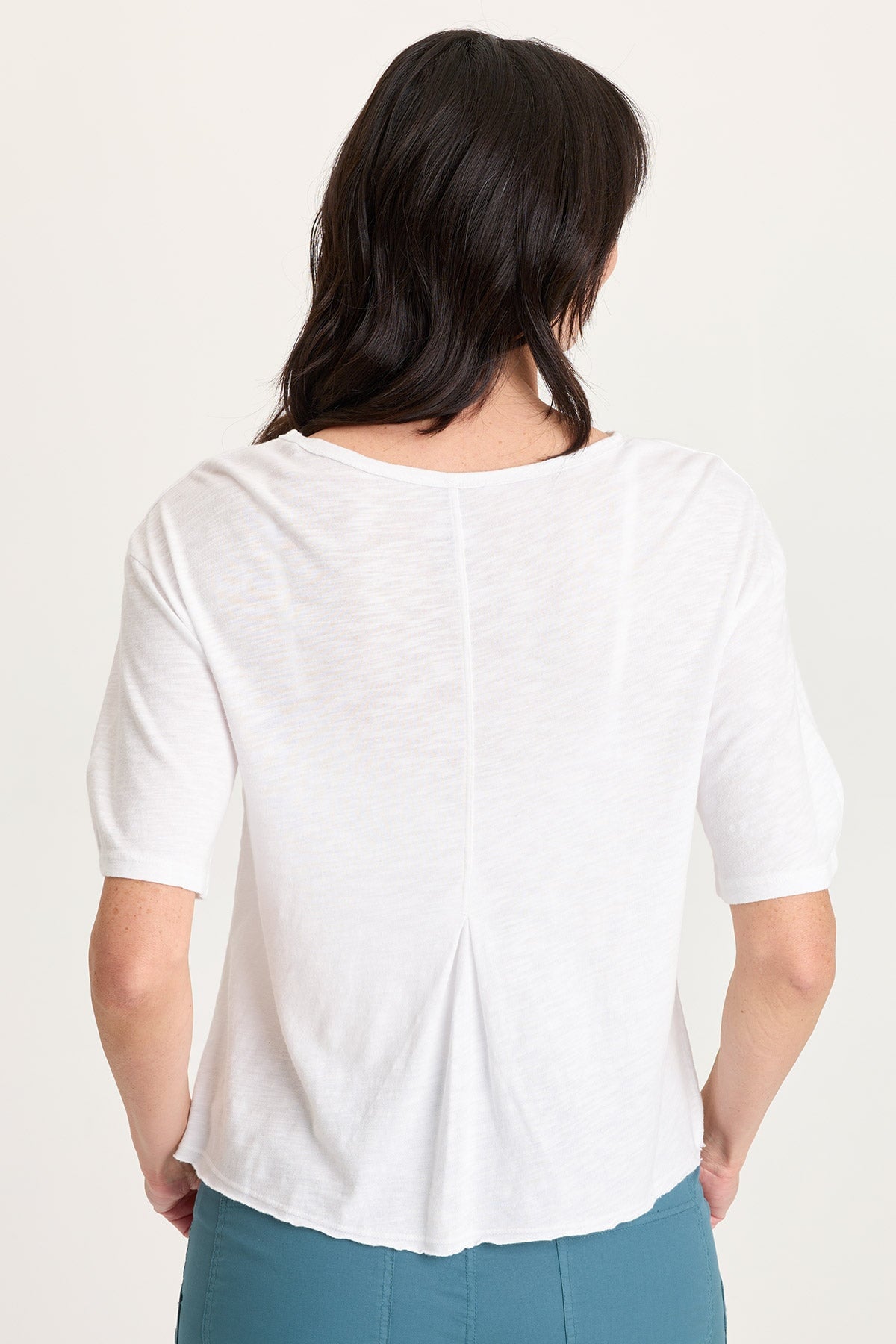 Esti Linen Short Sleeve Tee
