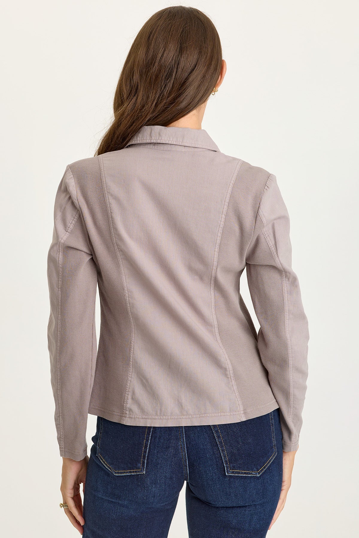 Brax Linen One-Button Blazer
