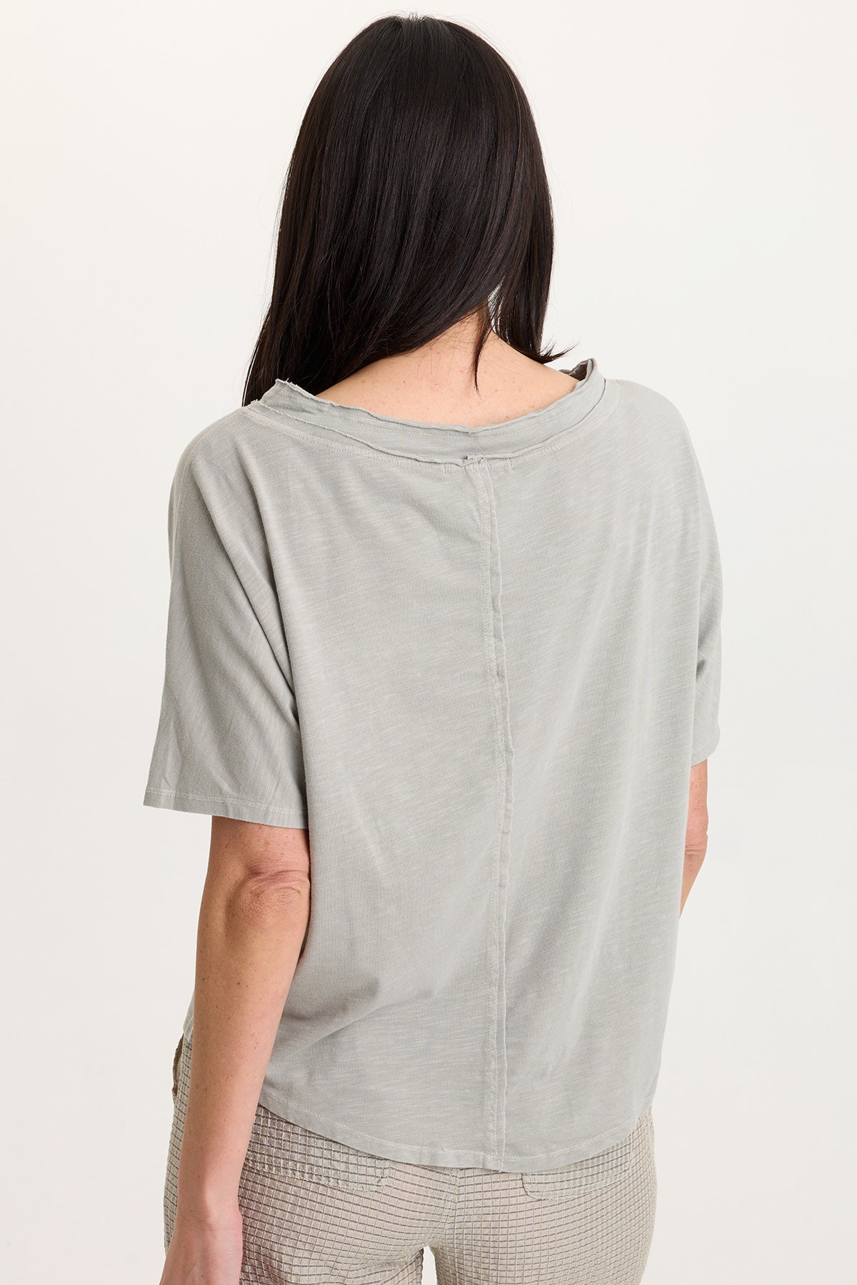Lyra Jersey Boatneck Tee