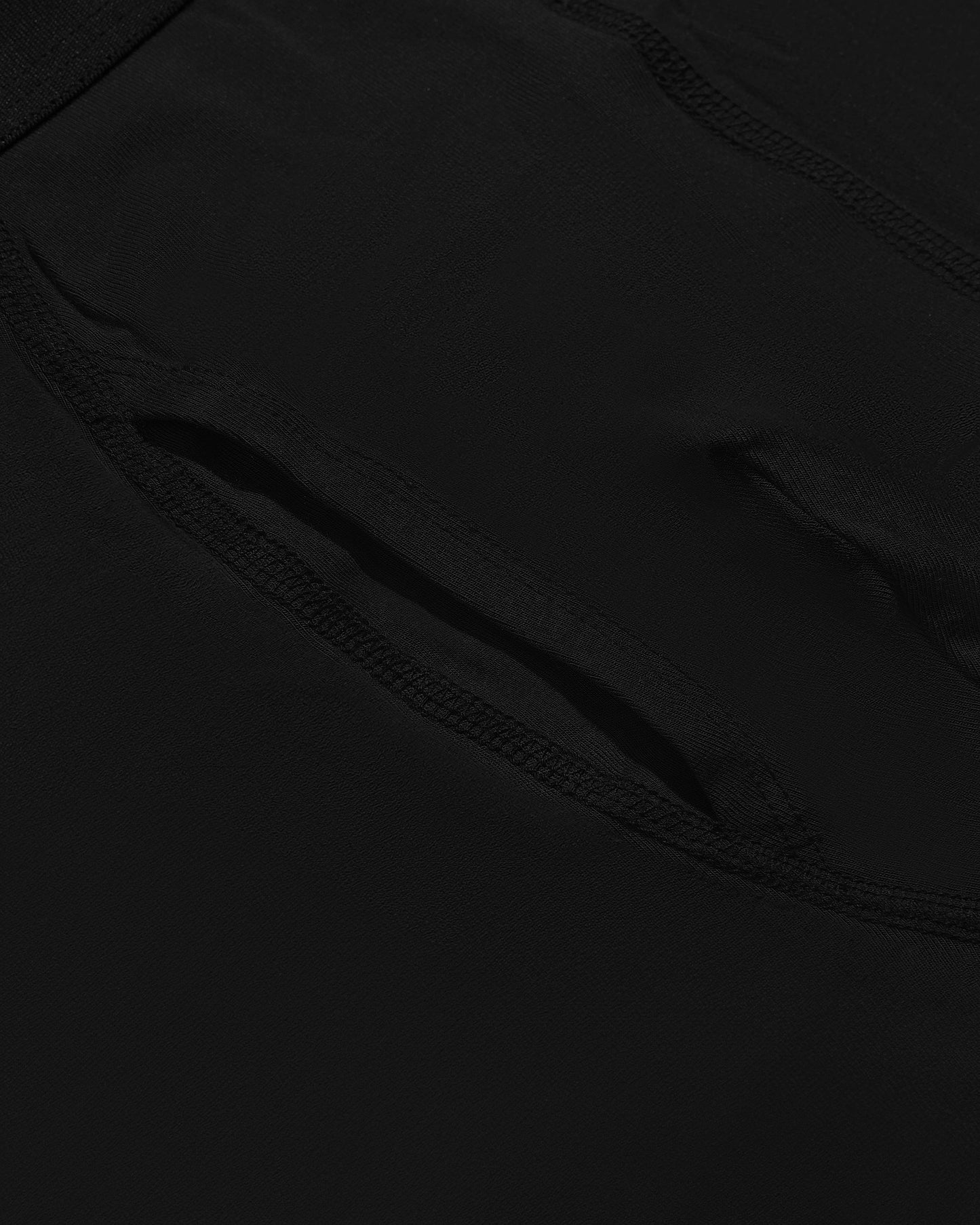 Black Boxer Briefs W/ Fly 6-Pack