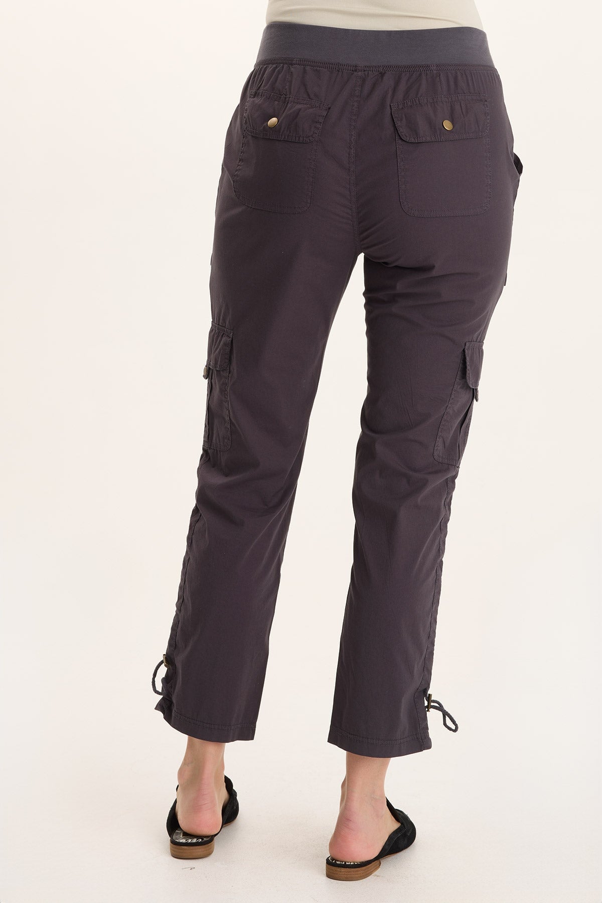 Keon Adjustable Cord Slim Leg Cargo Pant