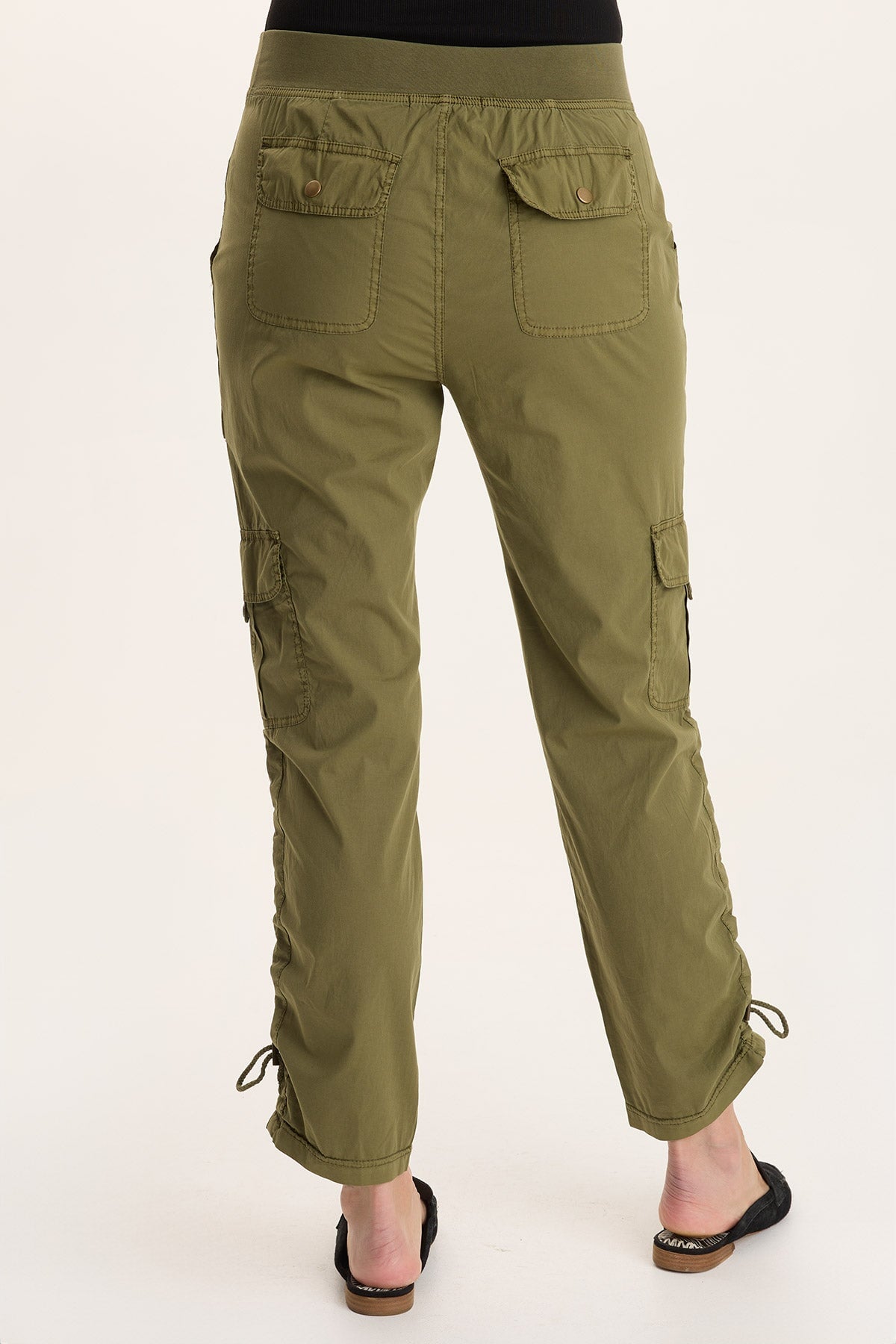 Keon Adjustable Cord Slim Leg Cargo Pant