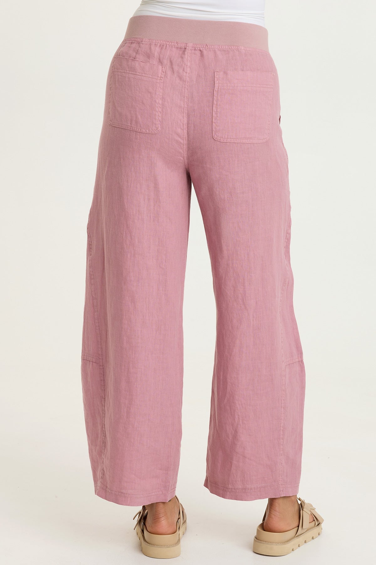 Nao Linen Barrel Crop