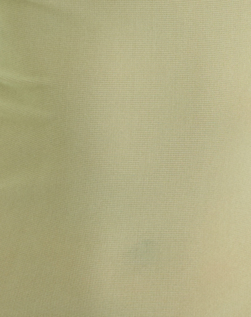Alinta Top in Mesh Pistachio