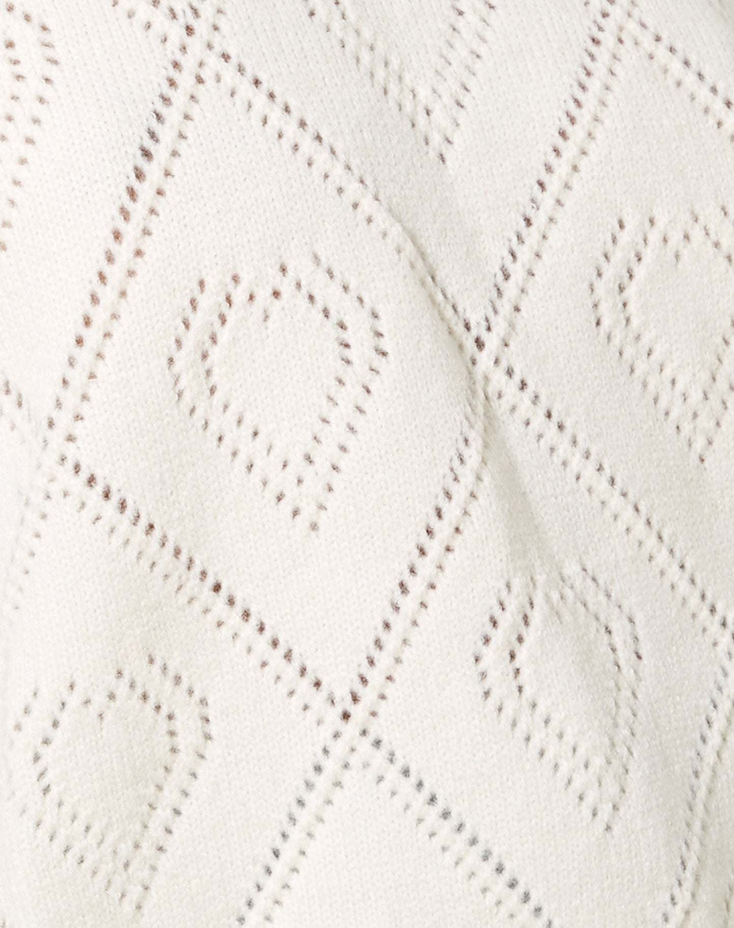 Ammar Jumper in Diamond and Heart Cream