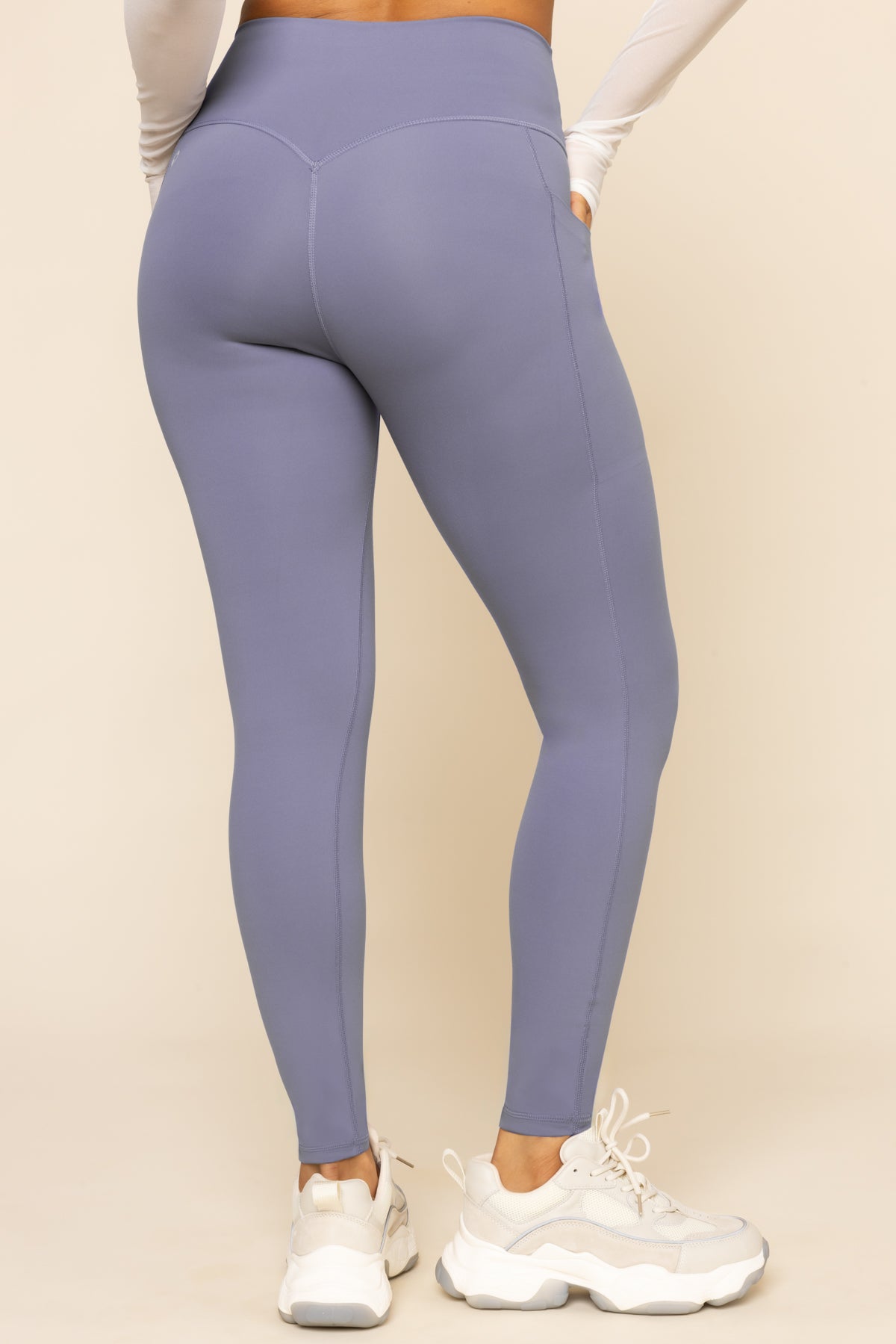 Supersculpt™ Legging with Pockets - Blue Mist