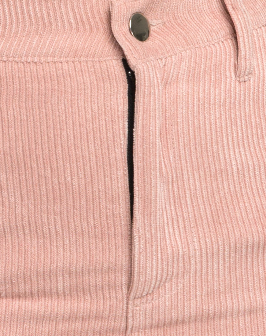 Broom Skirt in Corduroy Bae Pink