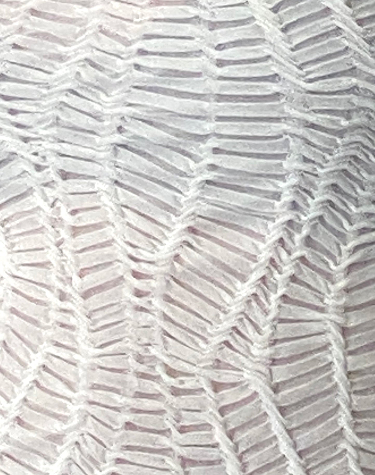 Cerise Tank Top in Ripple White