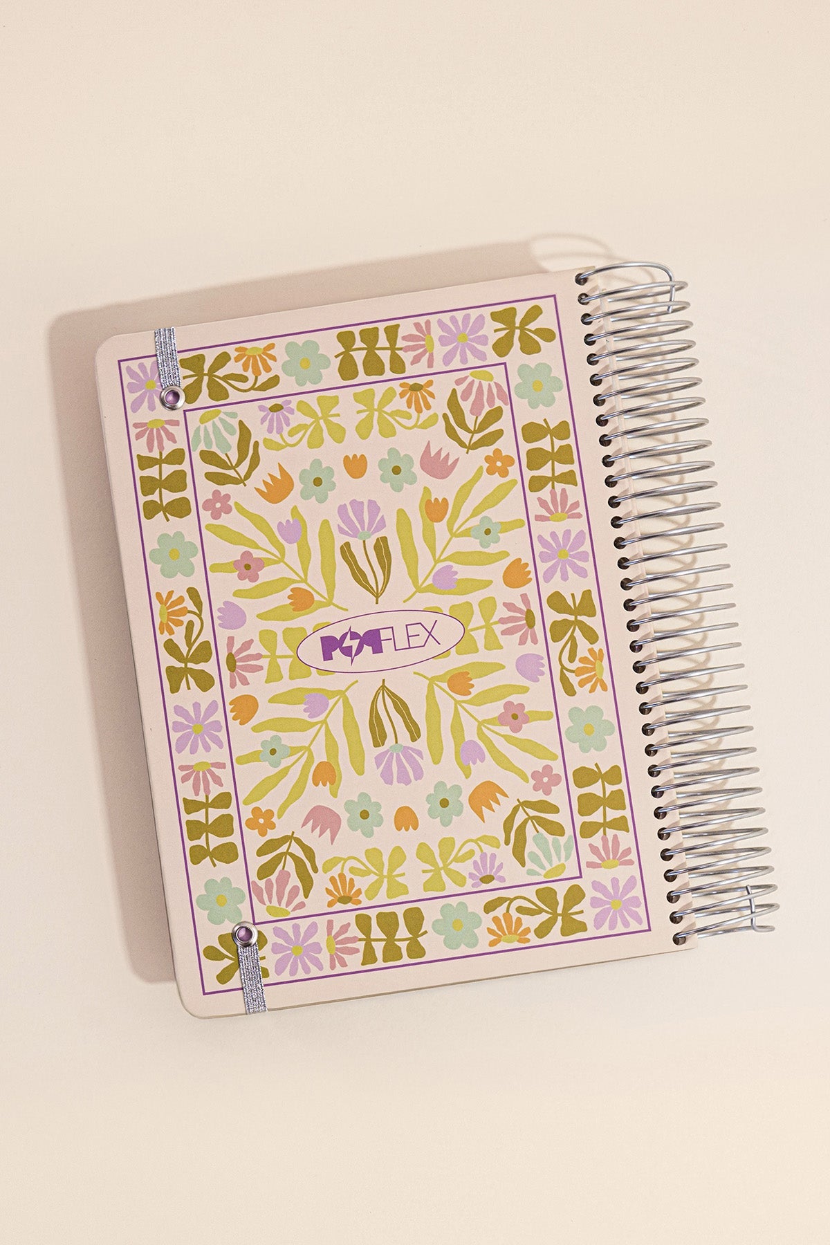 2026 Fit Planner + Stickers - Multicolor Floral