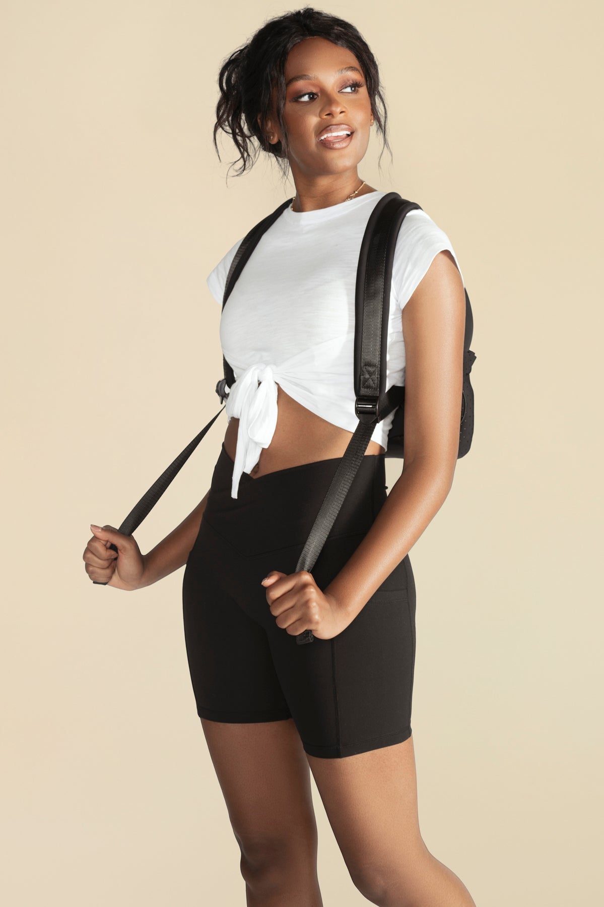 Amara Mini Backpack - Black