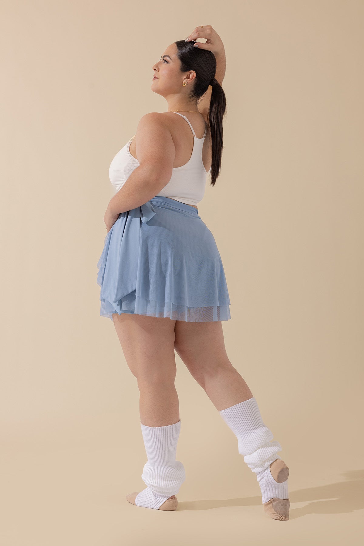 Juliet Wrap Skort - Blue Storm