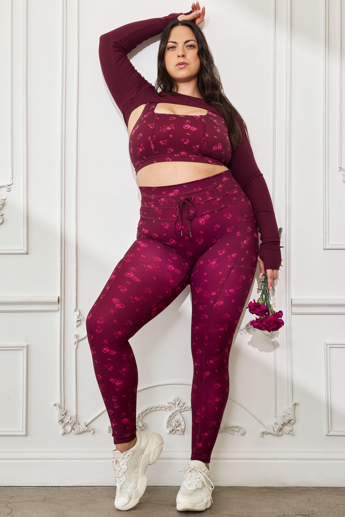 Cargo Legging with Pockets - Fleur d'amour