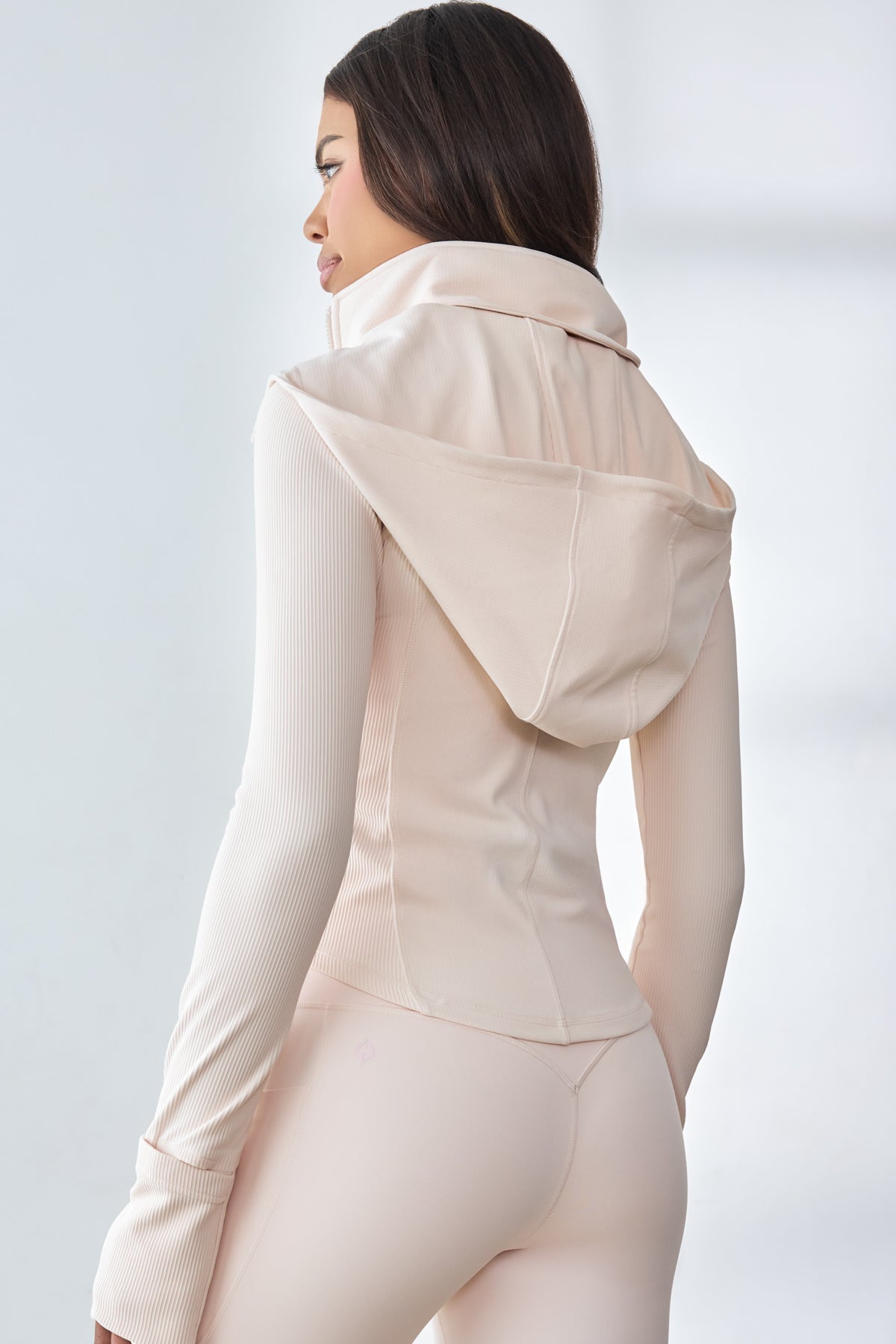 Corset Zip Jacket - Tutu Pink