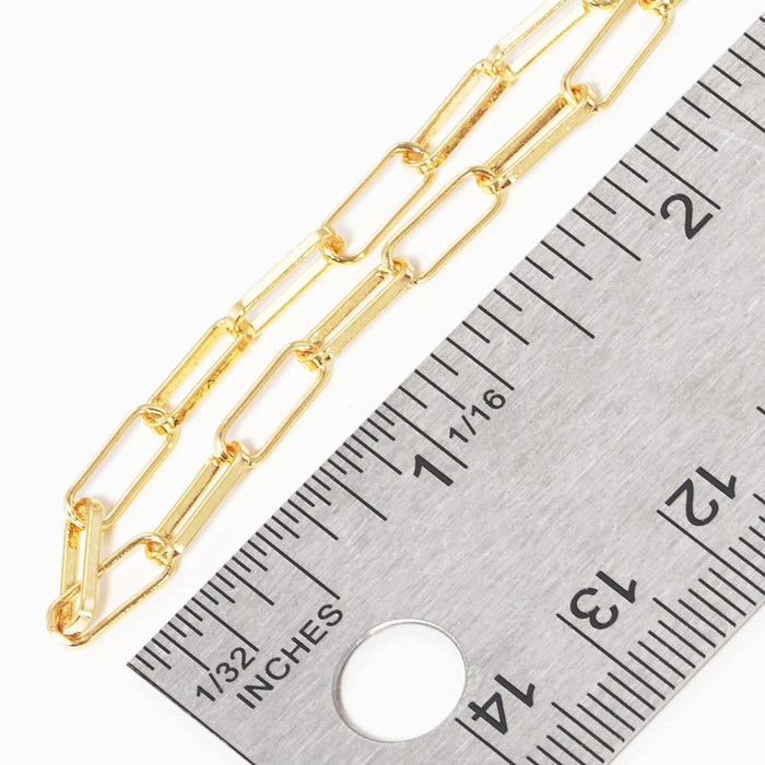 Classic Paper Clip Bracelet for Charm Bar Classic Paper Clip Bracelet for Charm Bar Bracelet