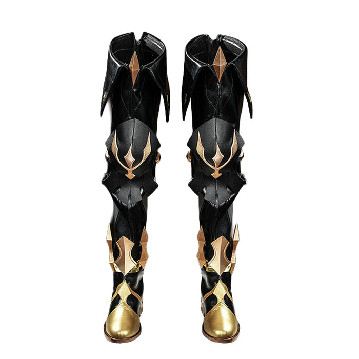 DokiDoki Game Genshin Impact Cosplay Varka Shoes Song of the Welkin Moon Nod Krai