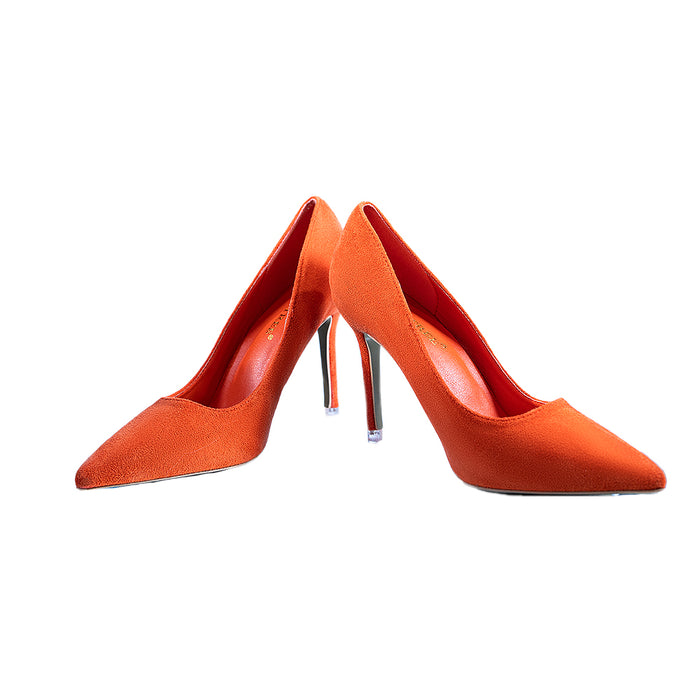DokiDoki Movie Cosplay Princess Shoes Orange High Heel