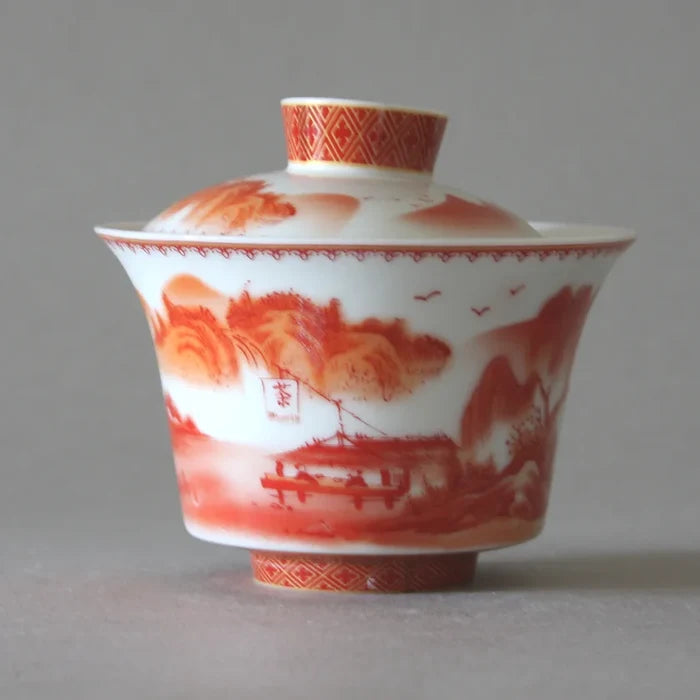 Gaiwan, Red Landscape