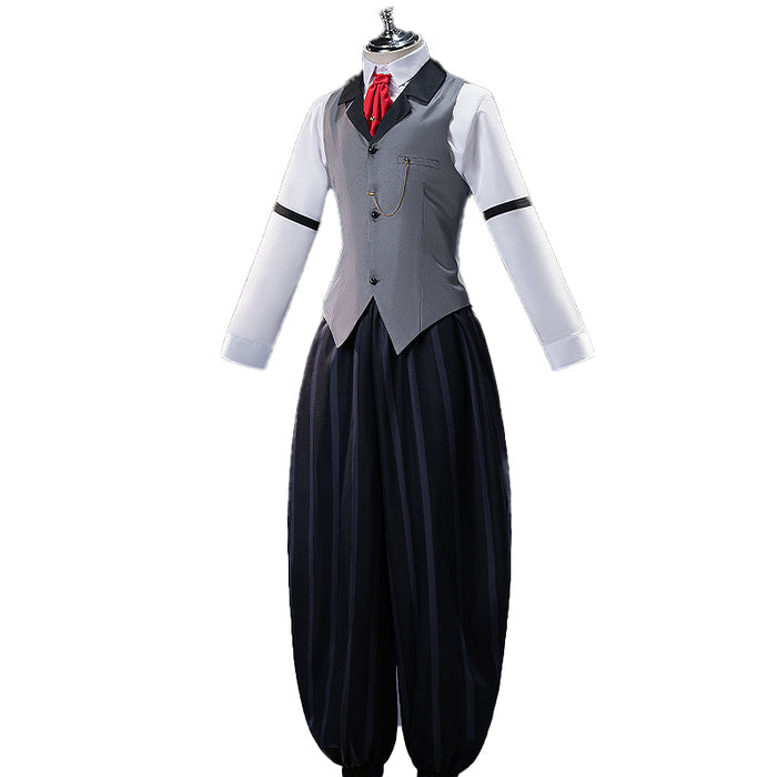 【In Stock】【Size S-2XL】DokiDoki-N Anime Cosplay Costume Gray Black Suit