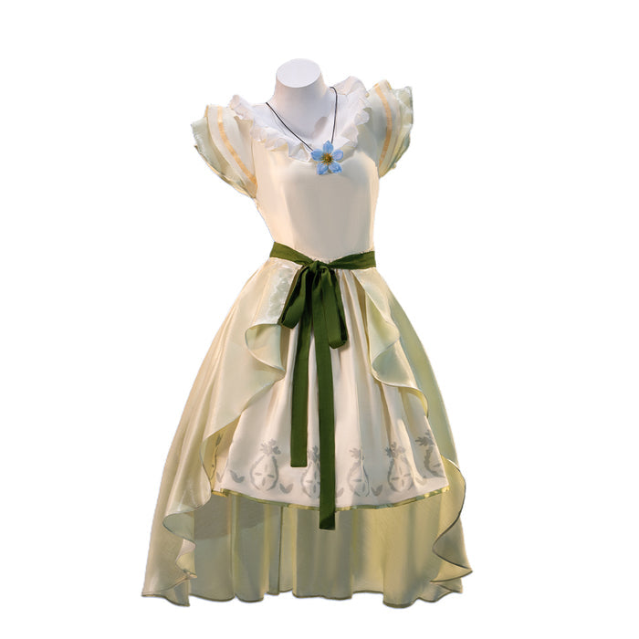 【In Stock】【Size XS-XL】DokiDoki-N Anime Cosplay KFC Collaboration Costume Light Green Dress