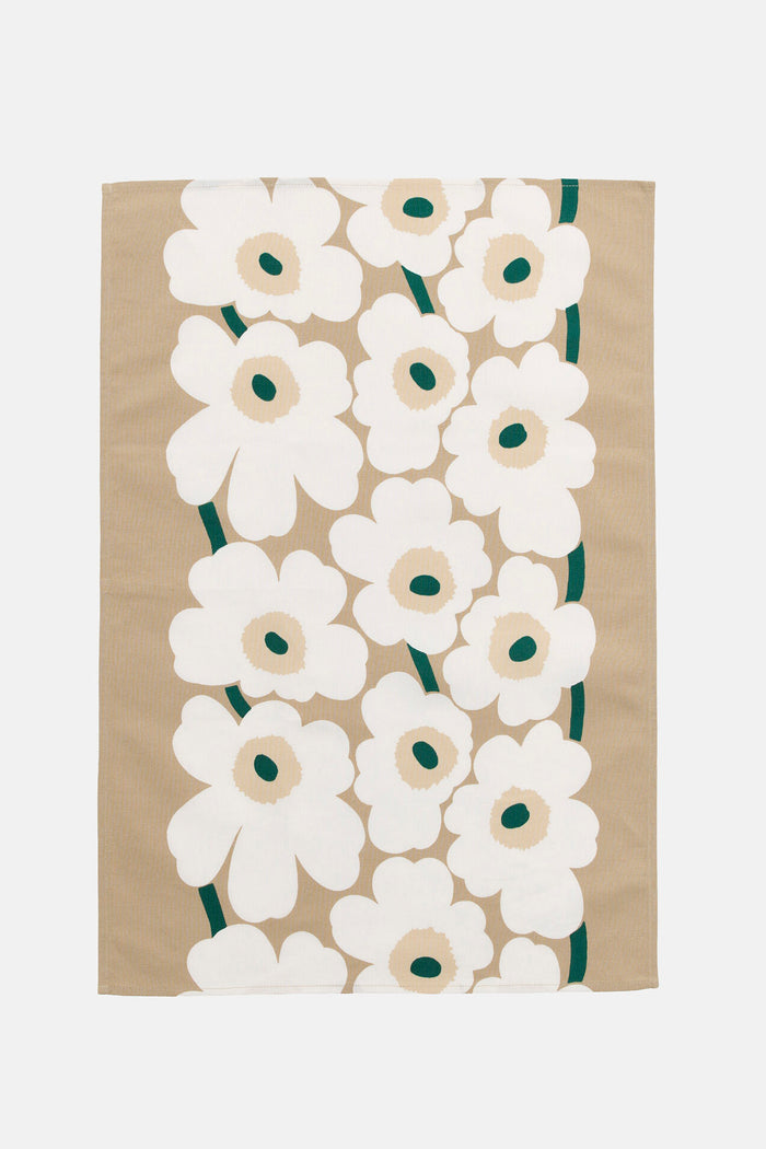Marimekko Pieni Unikko Tea Towel Sand