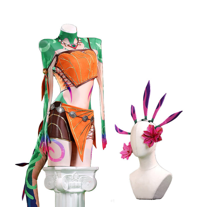 【Partially Ready For Ship】【Size XS-3XL】DokiDoki-R Game Cosplay Costume Curiouss Chameleonn