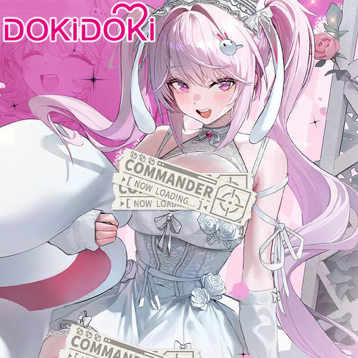 【POLL】$5 Deposit =10% OFF Coupon DokiDoki Game Cosplay Costume White Sexy Dress Fairy Tale Dream
