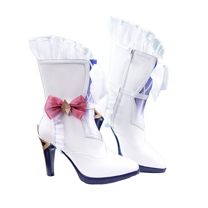 【Ready For Ship】DokiDoki Game Genshin Impact Cosplay Nicole Reeyn Shoes " N " Song of the Welkin Moon