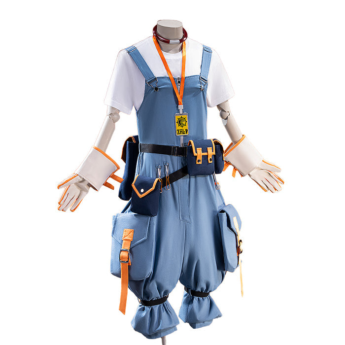【Size XS-3XL】DokiDoki Anime GACHIAKUTA Cosplay August Stilza Costume Halloween