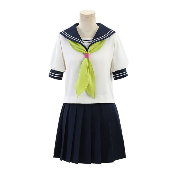 【Size XS-XL】Dokidoki-R Anime You and I are Polar Opposites Cosplay Miyu Suzuki Costume Uniform JK Cute