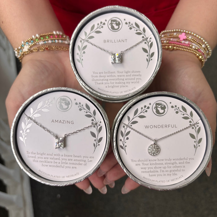 Spartina 449 Sea La Vie Shine Brilliant Cushion Necklace Spartina 449 Sea La Vie Shine Brilliant Cushion Necklace Necklaces