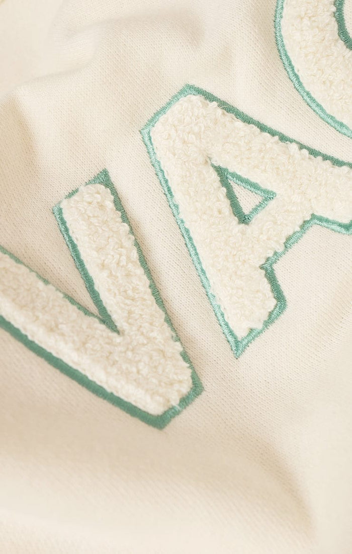 Z Supply Vacay Sweatshirt in Vanilla Ice Z Supply Vacay Sweatshirt in Vanilla Ice Tops