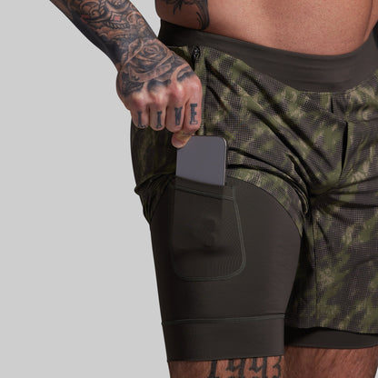 Versatile Short w/ Compression 7" (Haze)