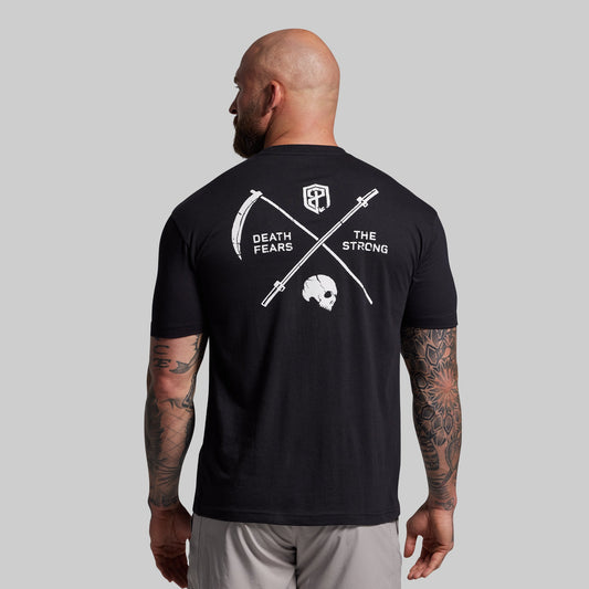Death Fears the Strong Tee (Black)