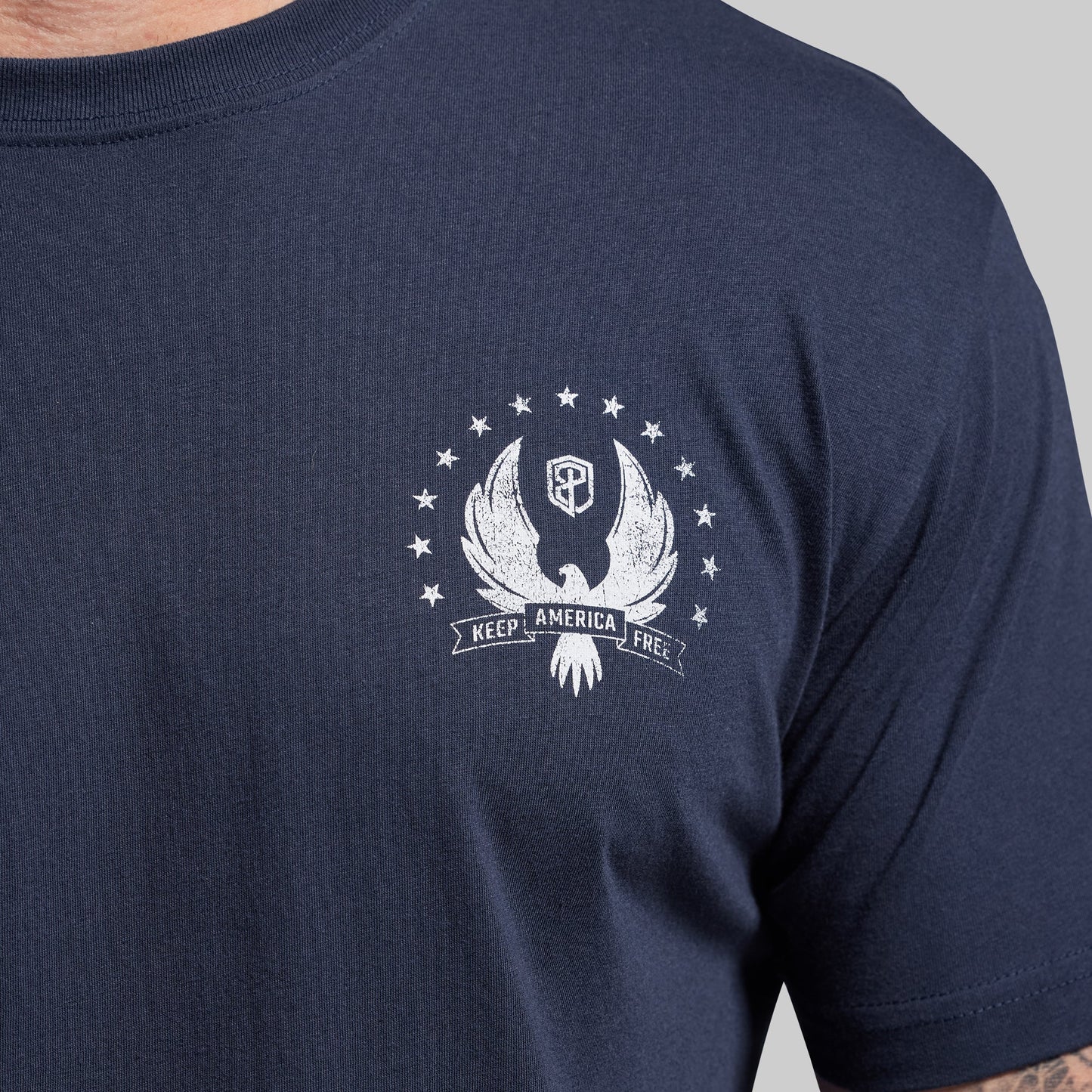 Keep America Free Tee (Navy)