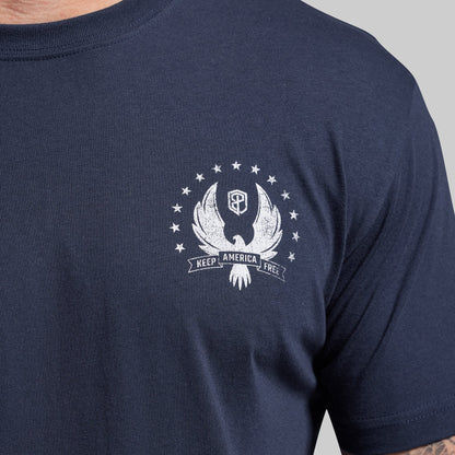 Keep America Free Tee (Navy)