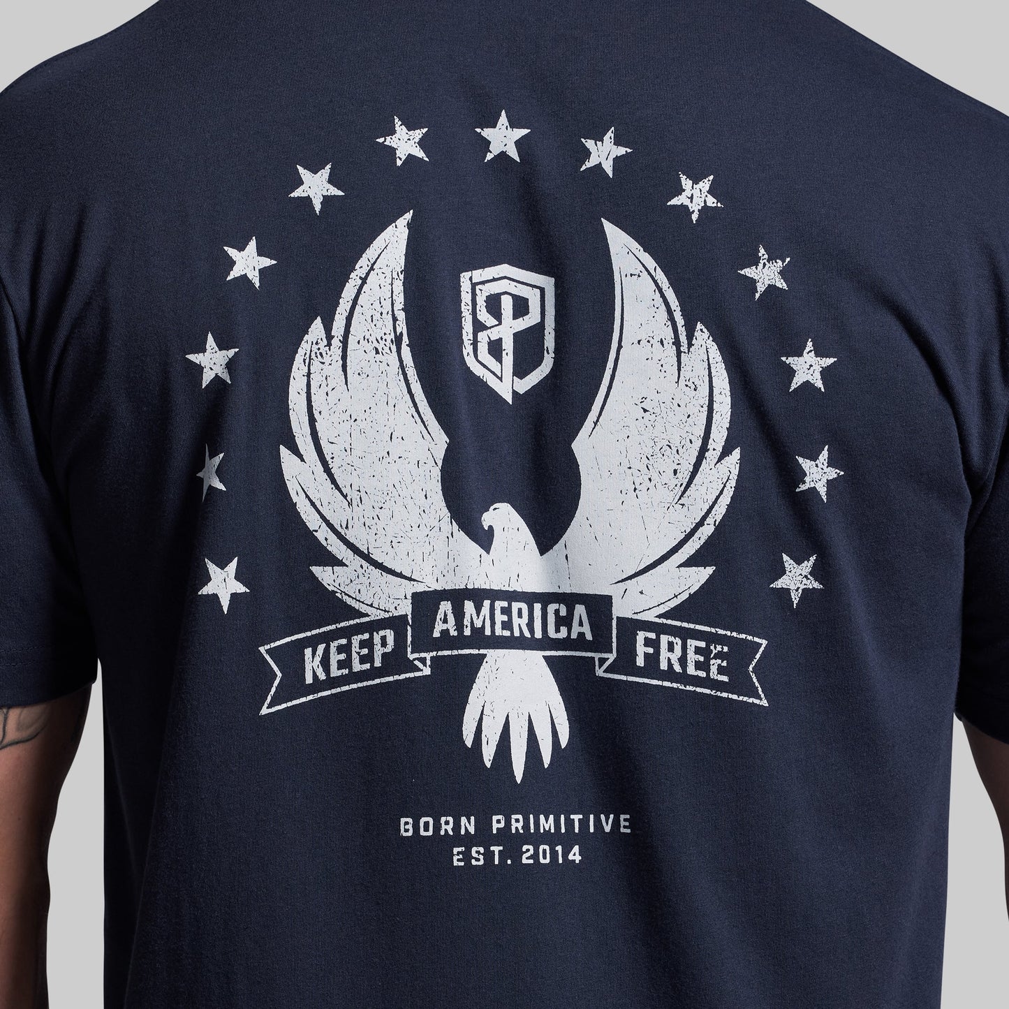 Keep America Free Tee (Navy)