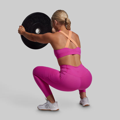 Eccentric Legging (Fuchsia)