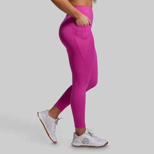 Eccentric Legging (Fuchsia)