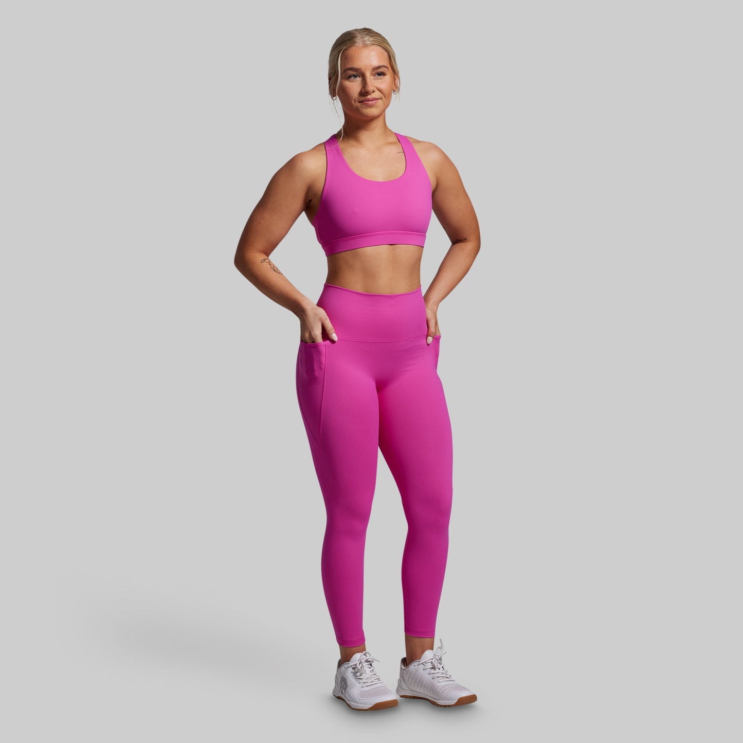 Eccentric Legging (Fuchsia)
