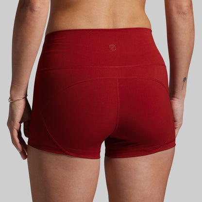 Your Go To Booty Short (Claret)