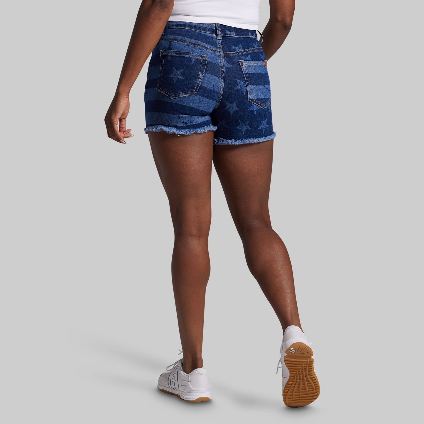FLEX Stretchy Jean Short (Dark Americana)
