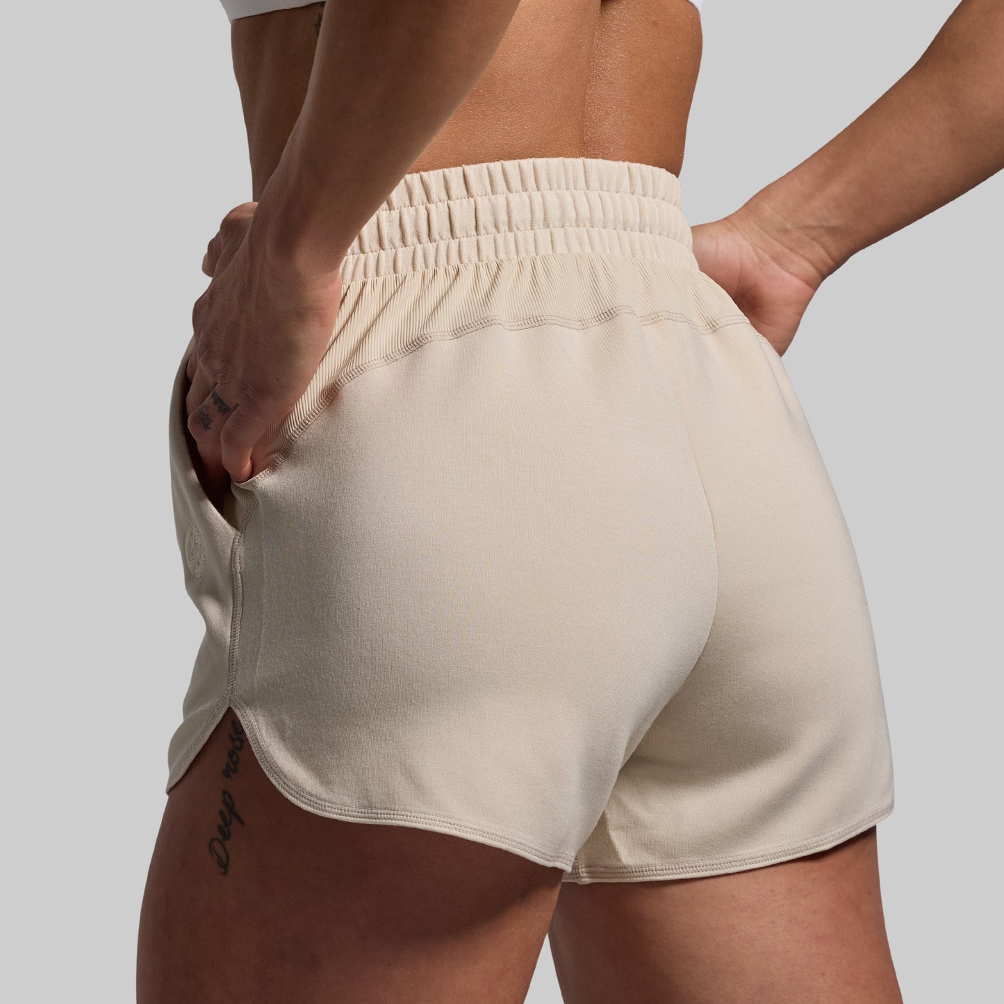 Lounge Lux Short Set (Oatmeal)
