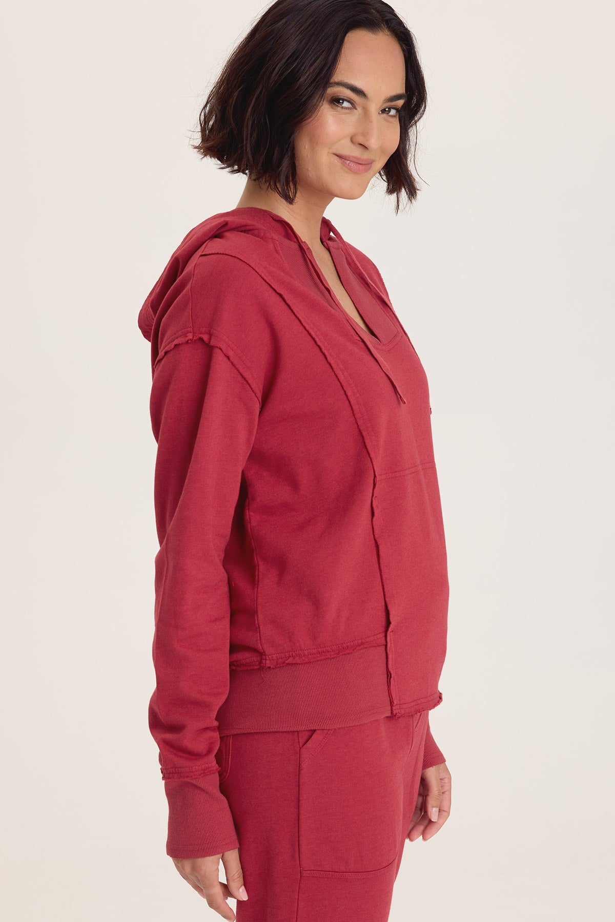 Rosalyn Fleece Casual Hoodie