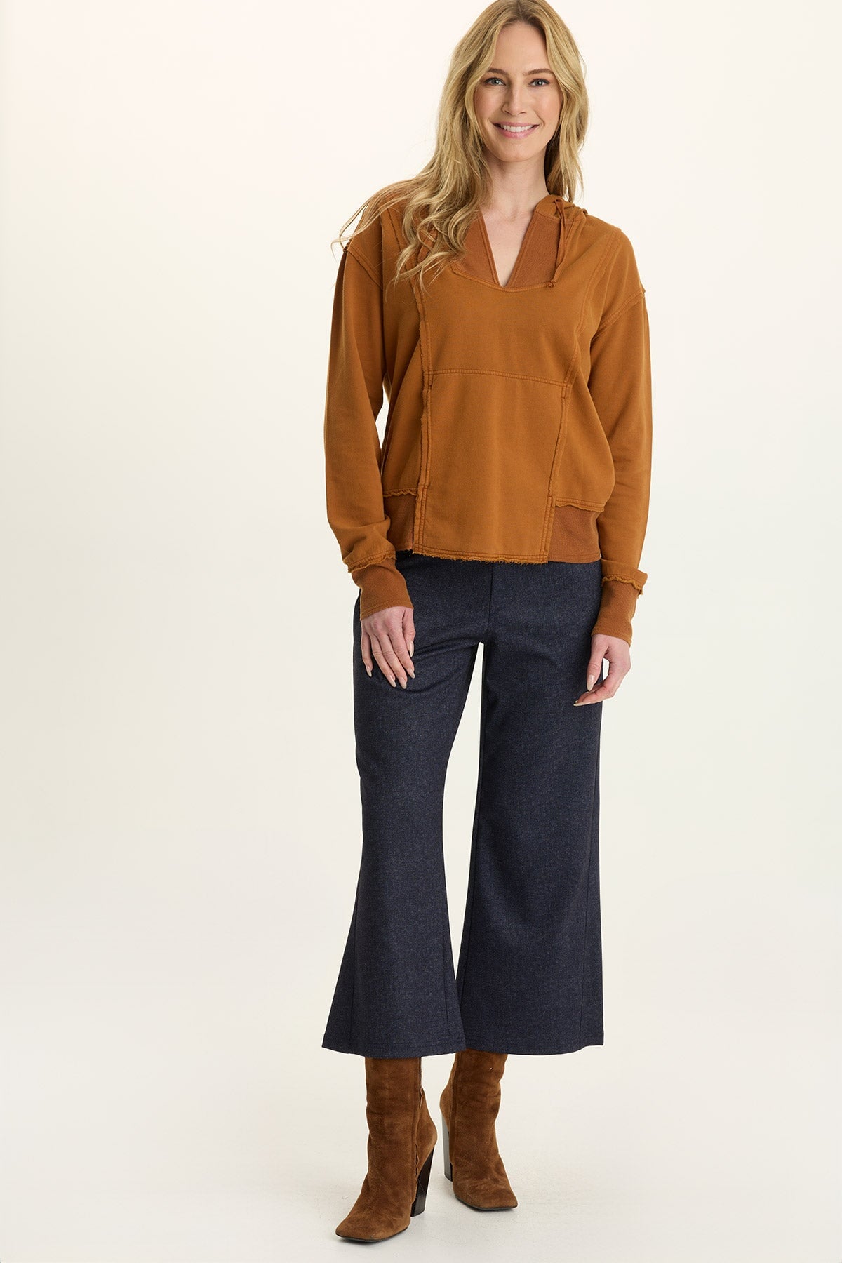 Rosalyn Fleece Casual Hoodie