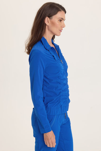 Momentum Whisper Stretch Ruched Active Jacket